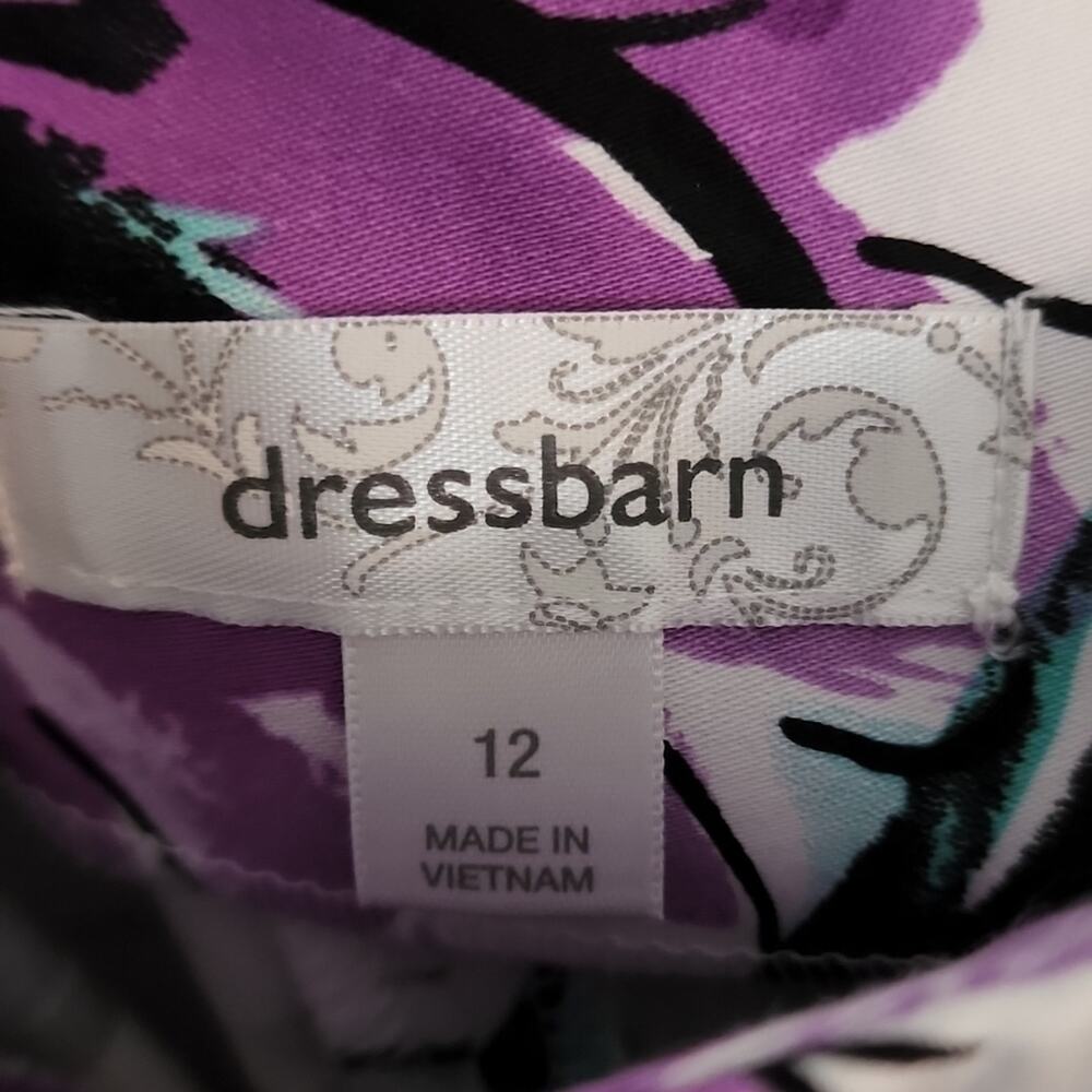 Dressbarn Abstract Floral Dress - Picture 7 of 8